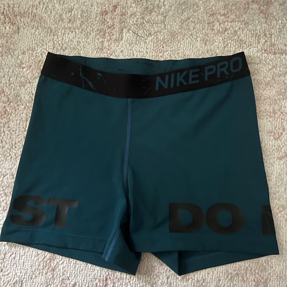 Nike Pro Teal Shorts